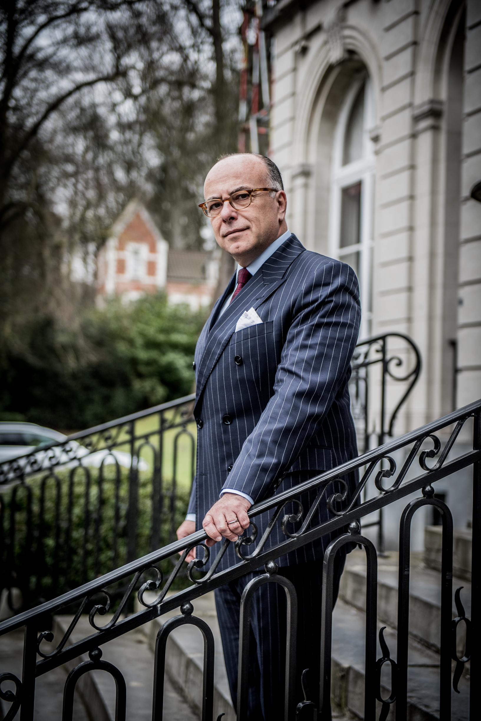 BRUXELLES, Portrait De Bernard Cazeneuve Un Homme Etat Français.GOLINVAUX MATHIEU./LESOIR