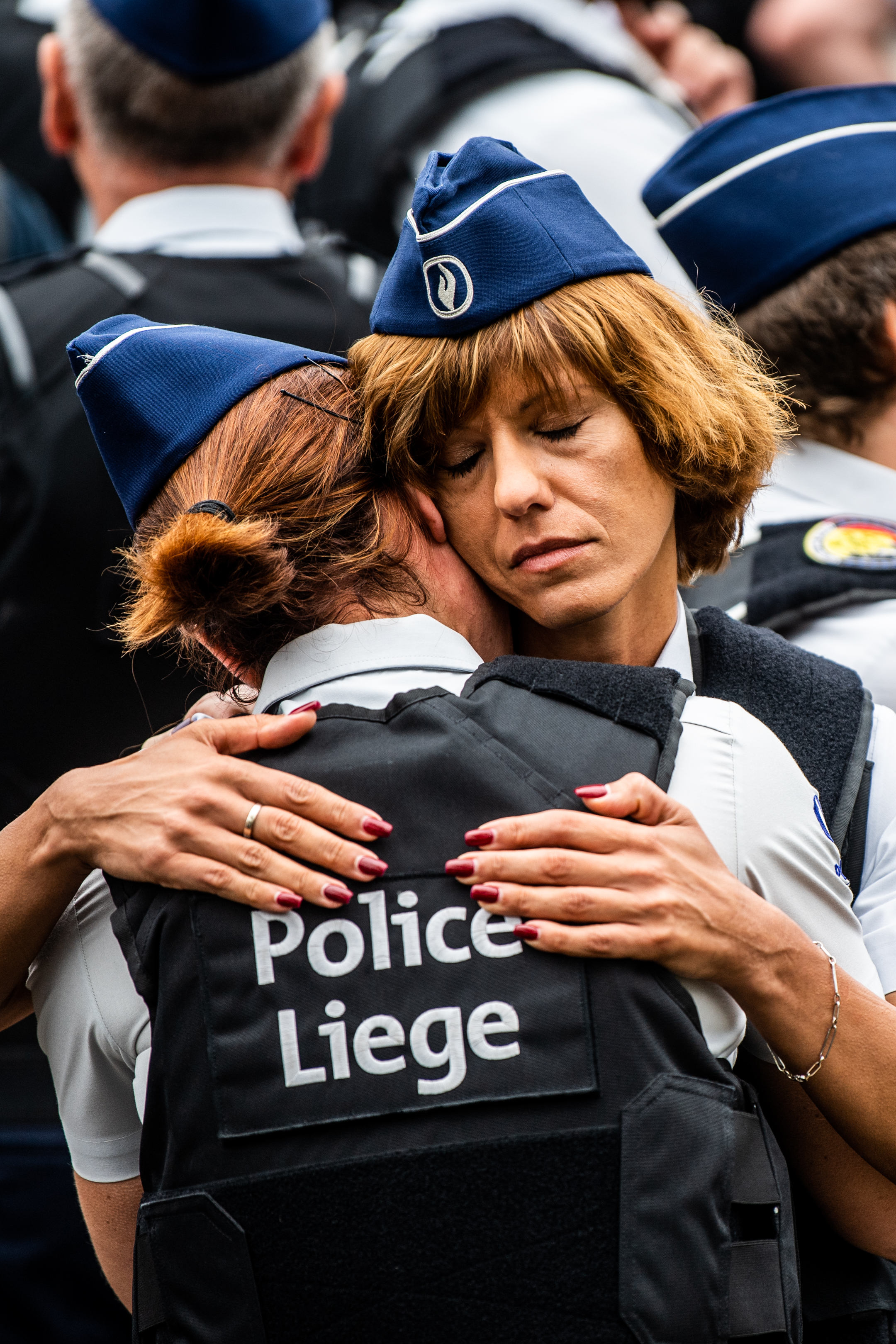 Funeral Of Lucile Garcia And Soraya Belkacemi