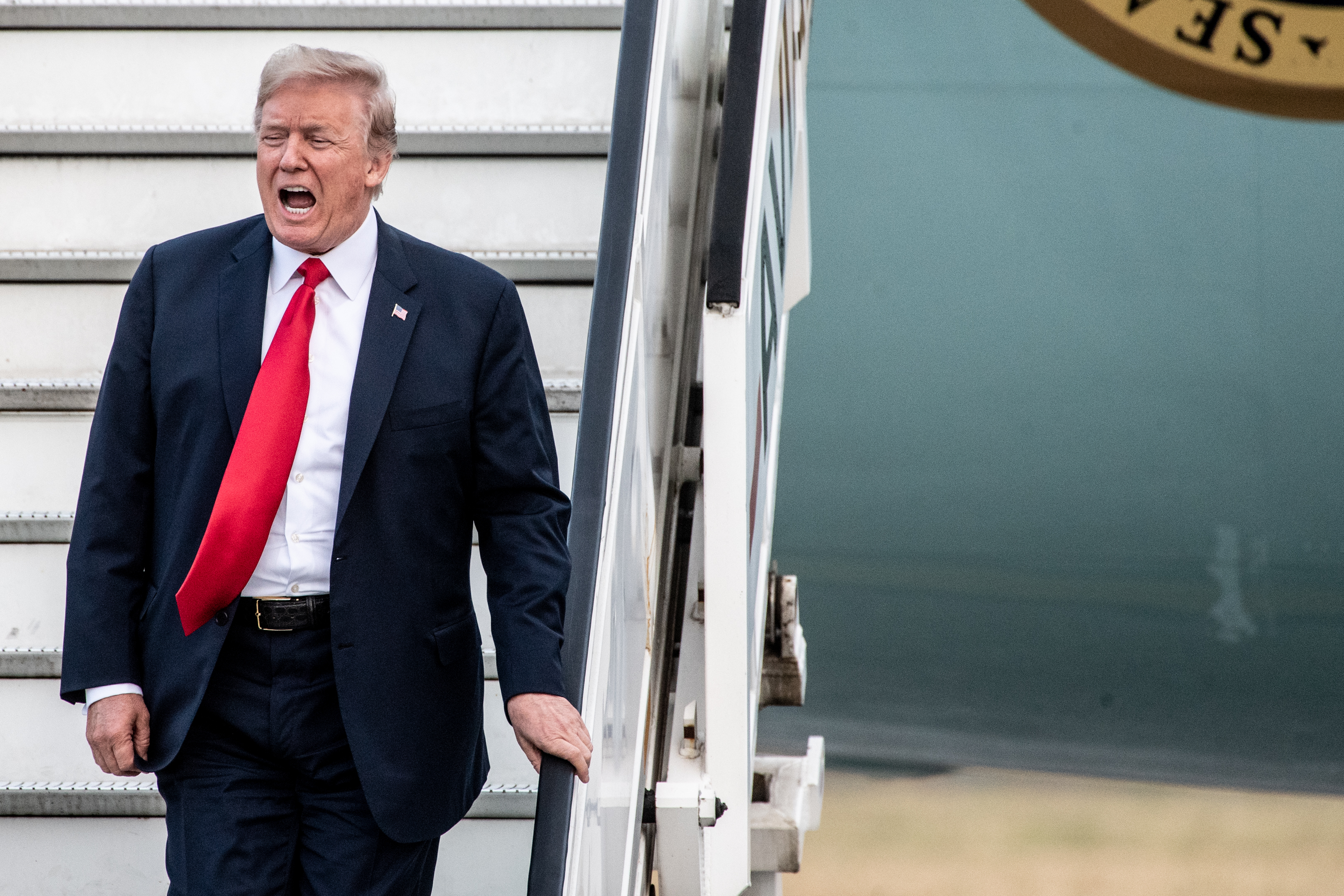 Donald Trump Arrival – NATO Summit