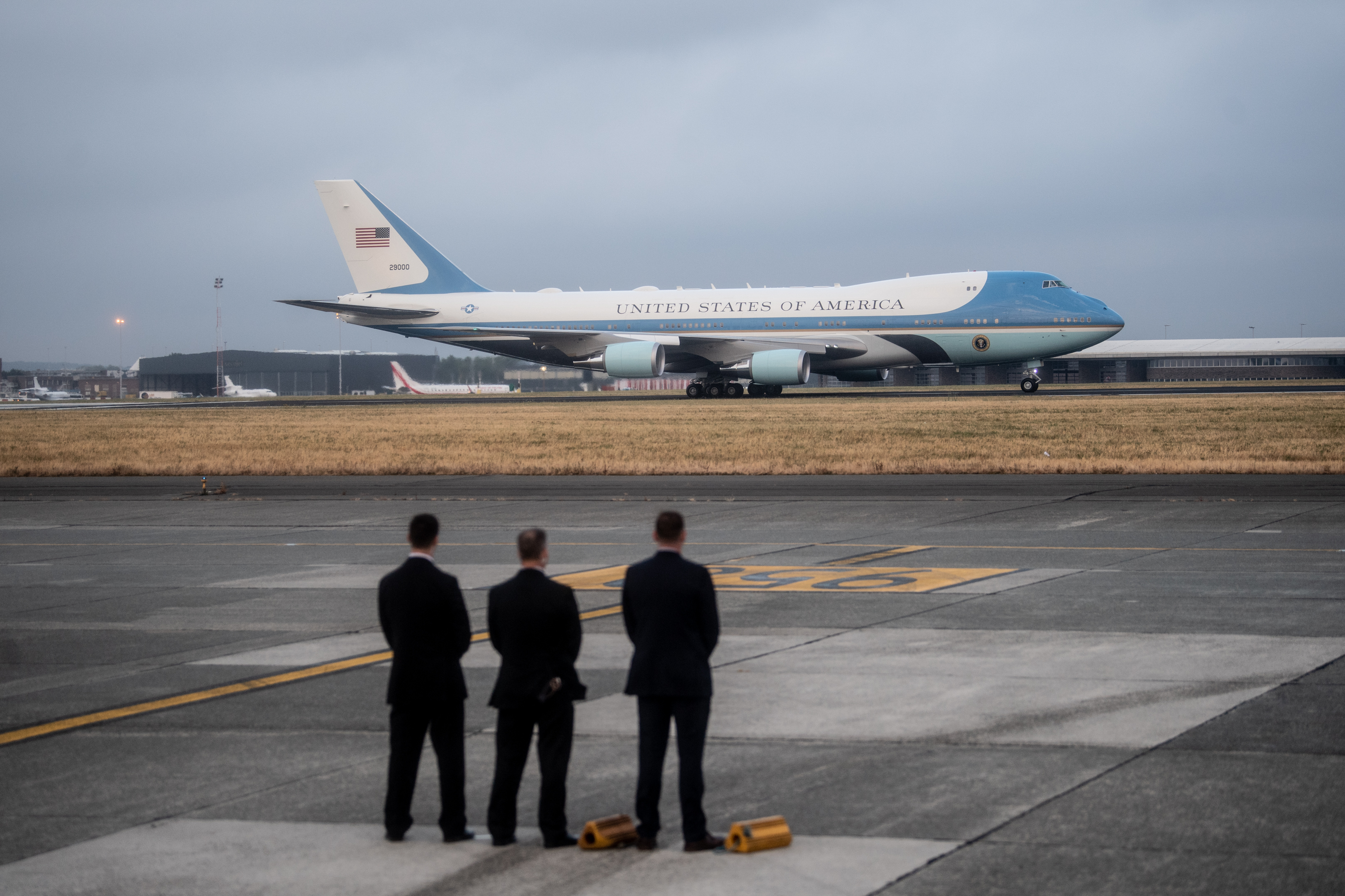 Donald Trump Arrival – NATO Summit