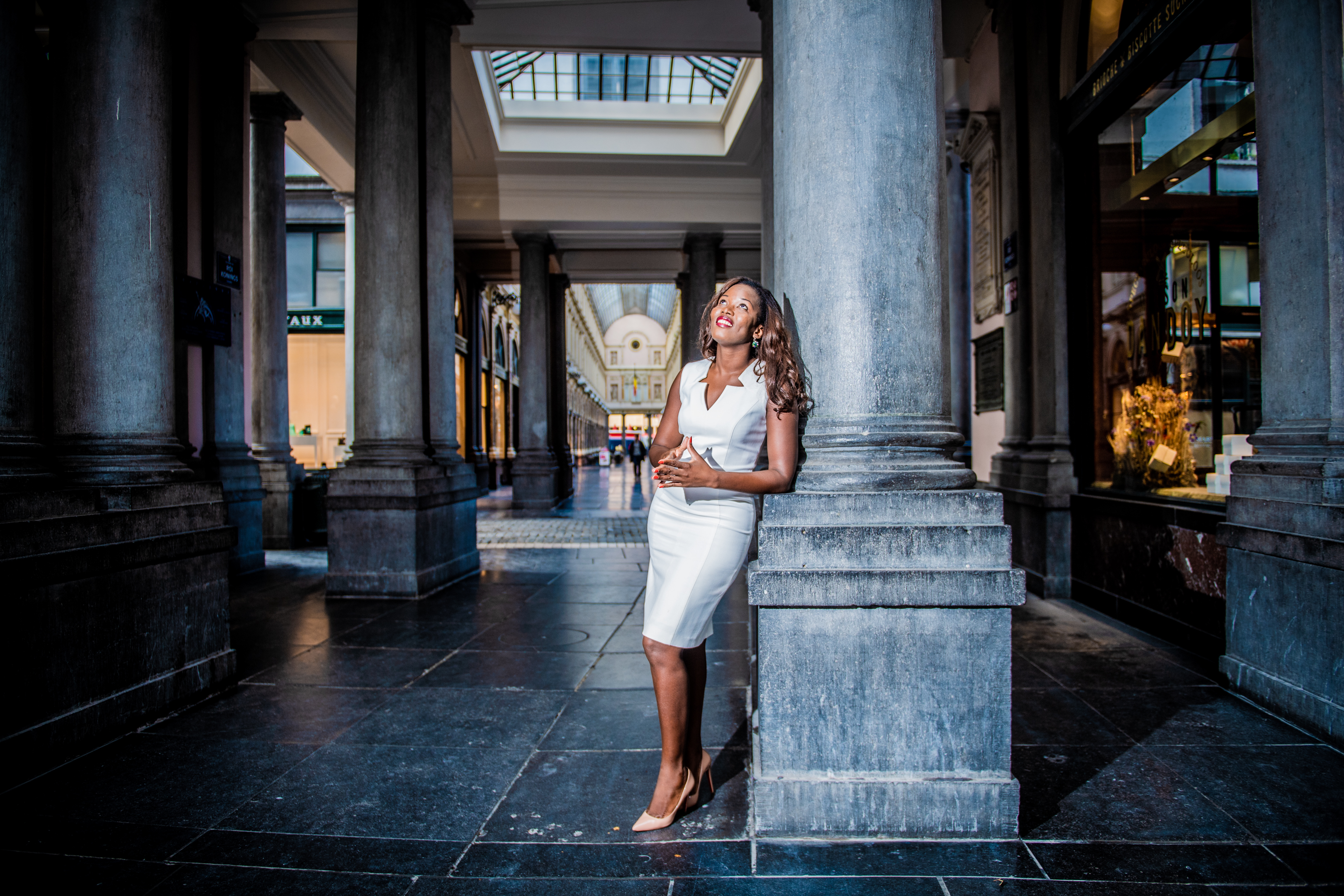 BRUXELLES, Portrait Assita Kanko Auteure  Elue A Ixelles Et Creatrice De Incubateur #Polin.GOLINVAUX MATHIEU./LESOIR