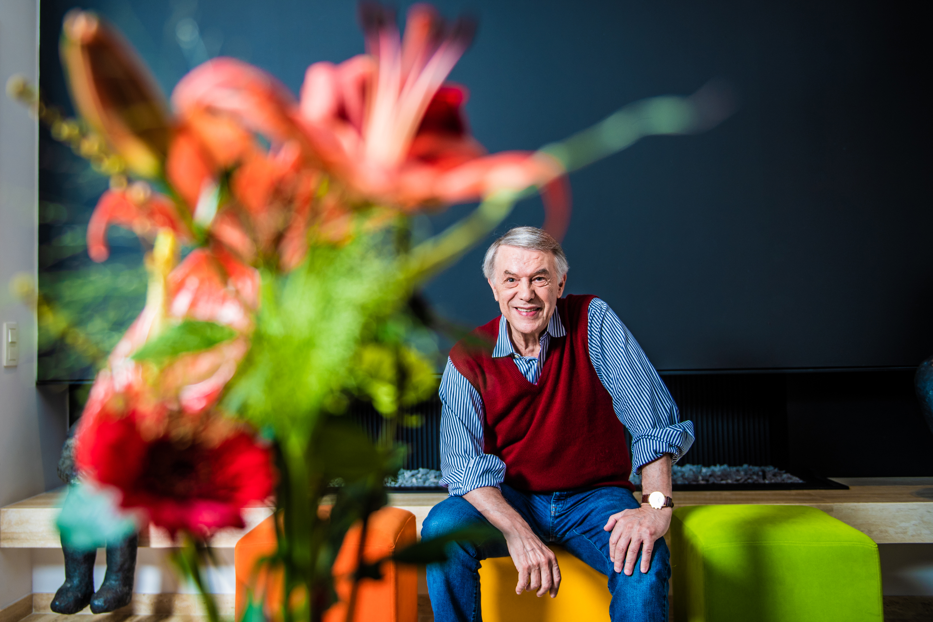 BRUXELLES, Portrait Du Chanteur Salvatore Adamo A L Occasion De Ses 75 Ans.GOLINVAUX MATHIEU./SOIRMAG