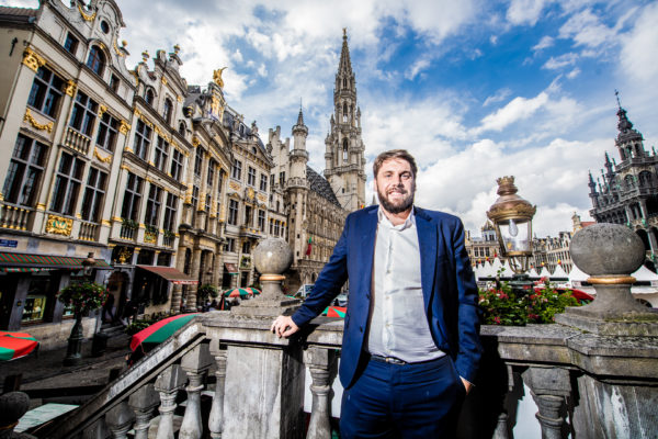 BRUXELLES, Portrait Fabian Maingain Membre De DeFI.GOLINVAUX MATHIEU./LESOIR