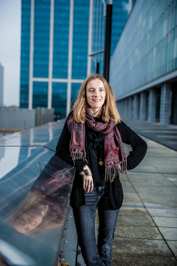 BRUXELLES,portrait De Marie Peltier Historienne.GOLINVAUX MATHIEU./LESOIR